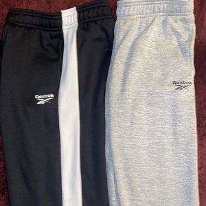 Two pair of new Reebok boys tapered joggers Boys large 14-16